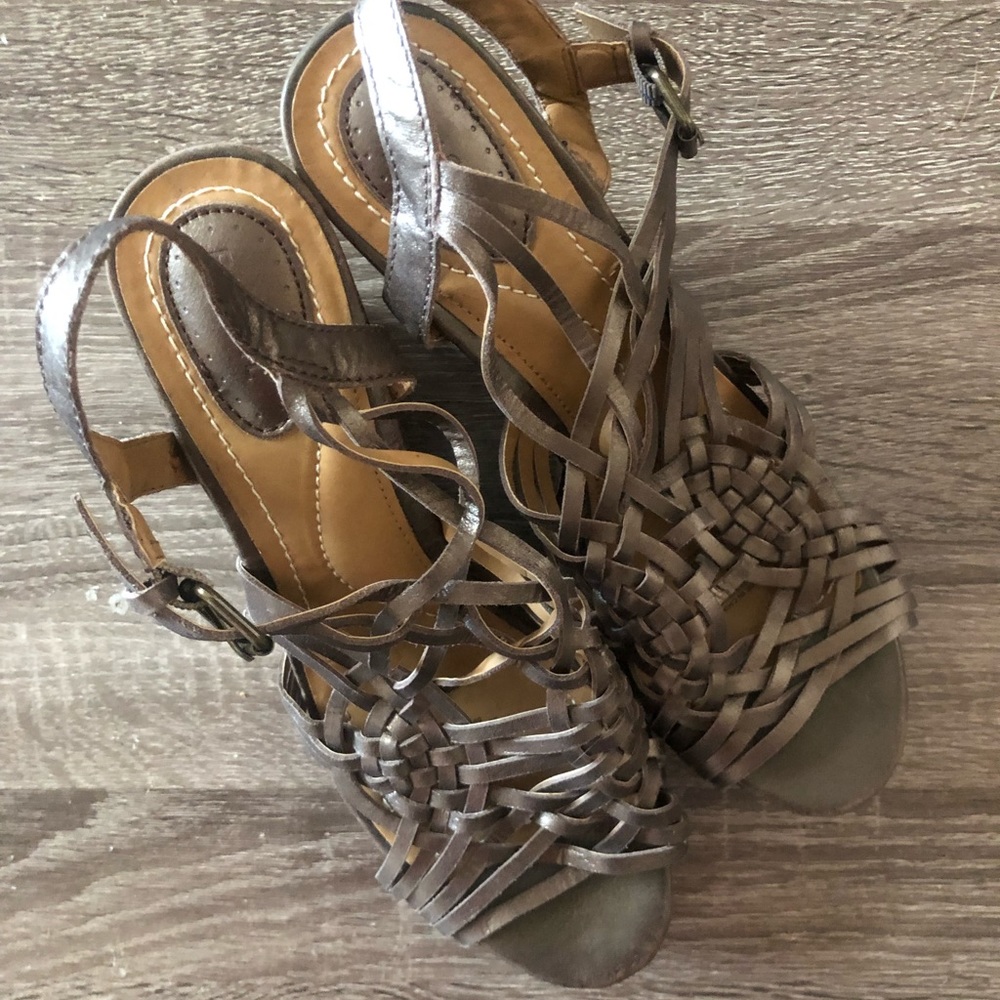 Fossil Bronze/Gold Sandals